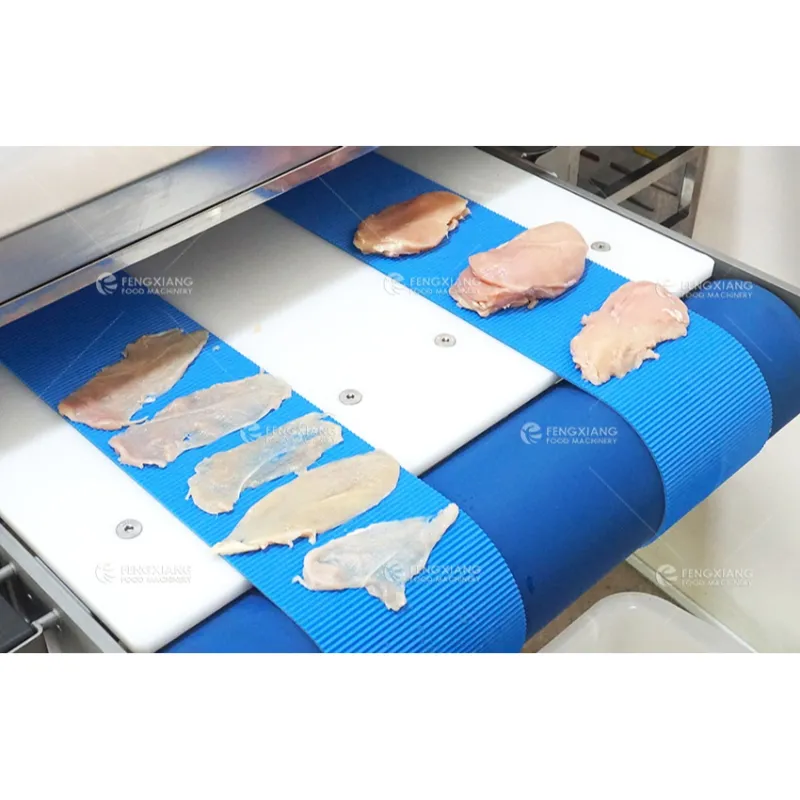 Dual channel meat slicer