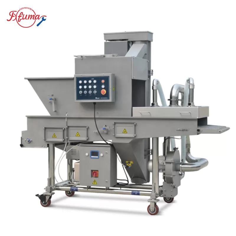 batter-breading machine for fried chicken