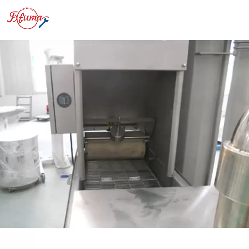 batter-breading machine rotary brush
