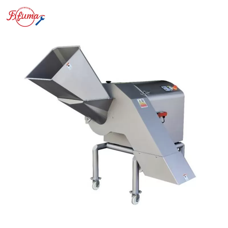 meat cubes cutting machine