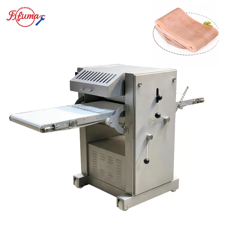 Pork skin peeler meat skin remover machine