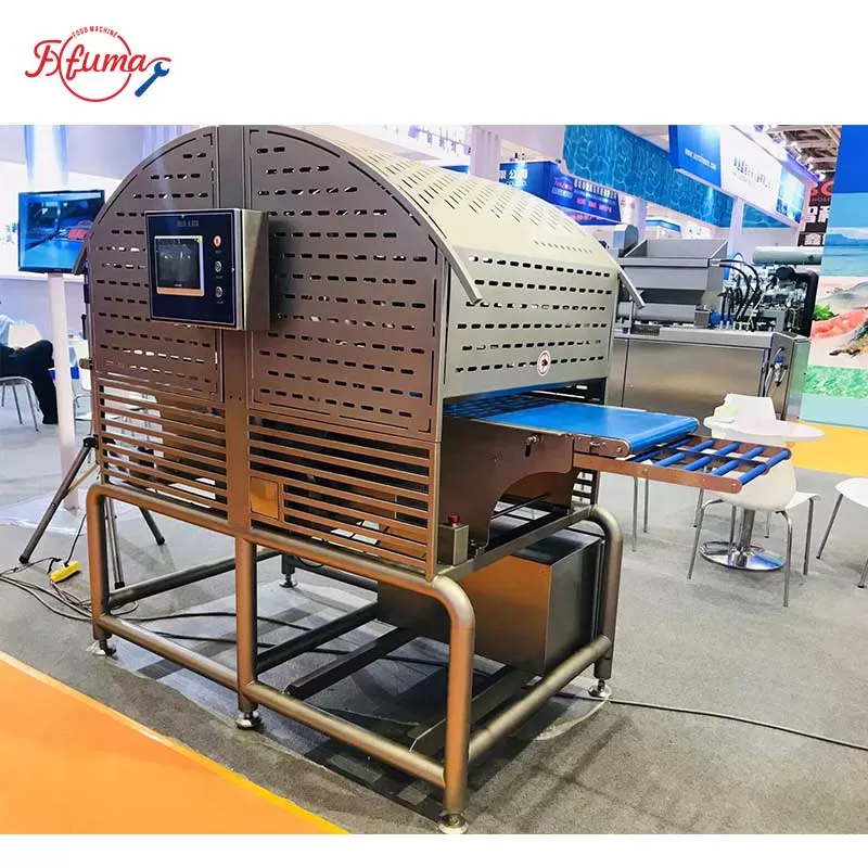 Salmon slicer machine