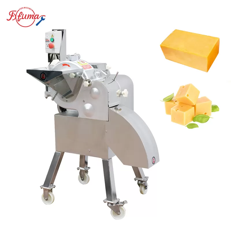 Cheese cubes dicer machine