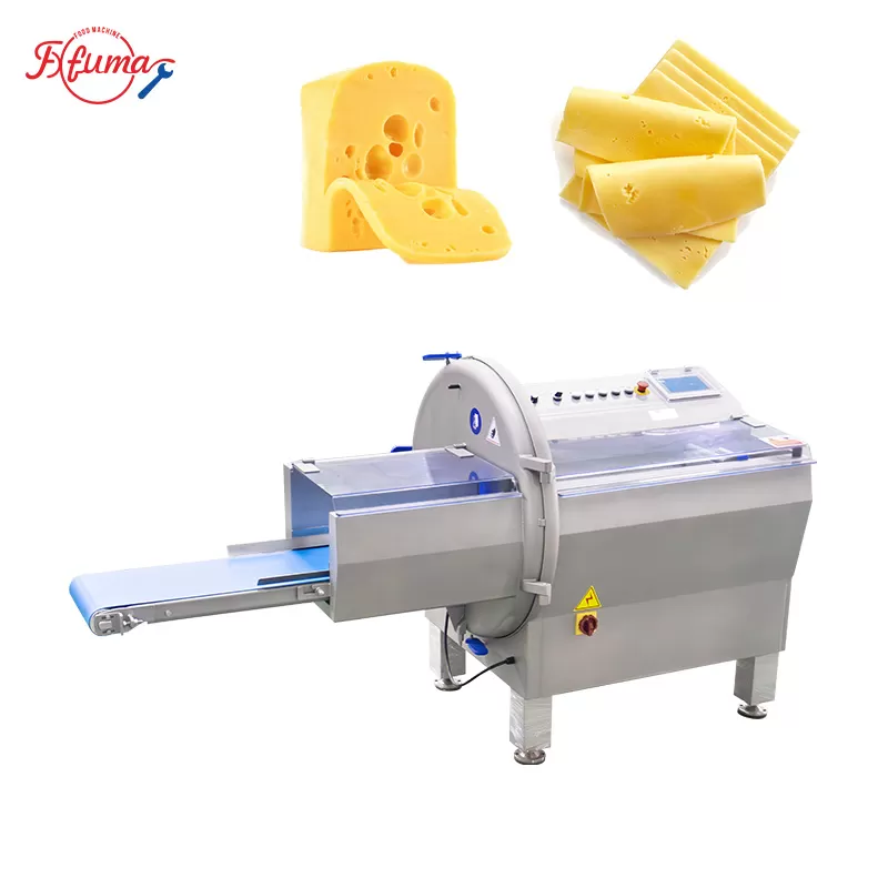 Automatic slicer for cheese