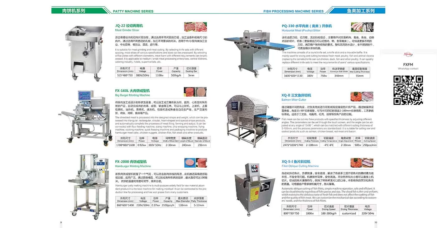 fxfm machine catalog