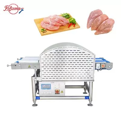 chicken breast slicer machine with double slicing channel