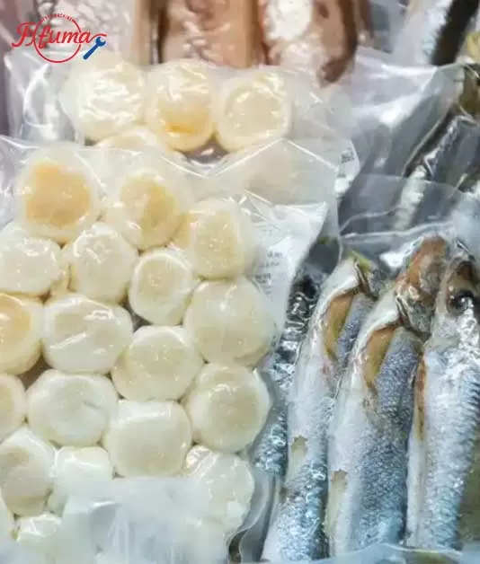 meat and fish vacuum packing 