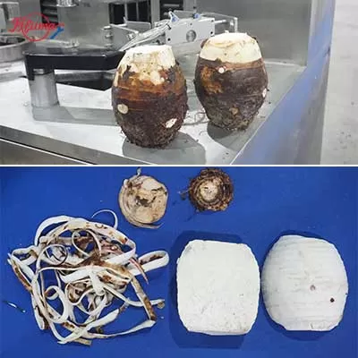 automatic vegetable peeler machine