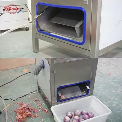 onion peeling machine