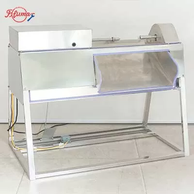 semi-automatic peeler for vegetable and fruit