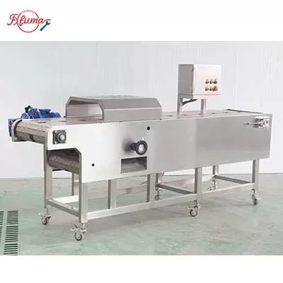 broccoli root cutter machine