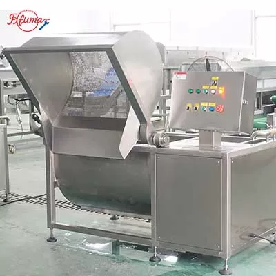 Auto-Discharge Fruit and Vegetable Bubbble Washer 