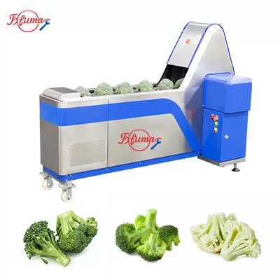 broccoli cauliflower cutter machine florets machine