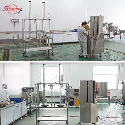 Integrated Jackfruit Processing Line: Peeling and Pneumatic Separating & Coring.