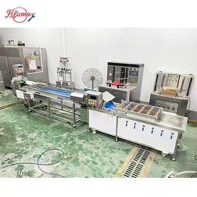 Pandan Leaf Bubble Washing and Cutting Machine