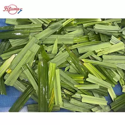 Pandan Leaf Bubble Washing and Cutting Machine