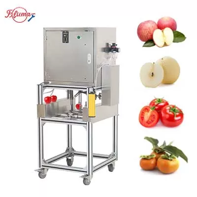 3-in-1 Fruit Peeling, Coring and Cutting Machine for Halving or Slicing