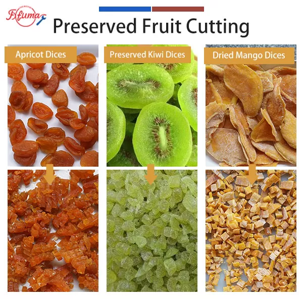 candied fruit/nuts chopping machine