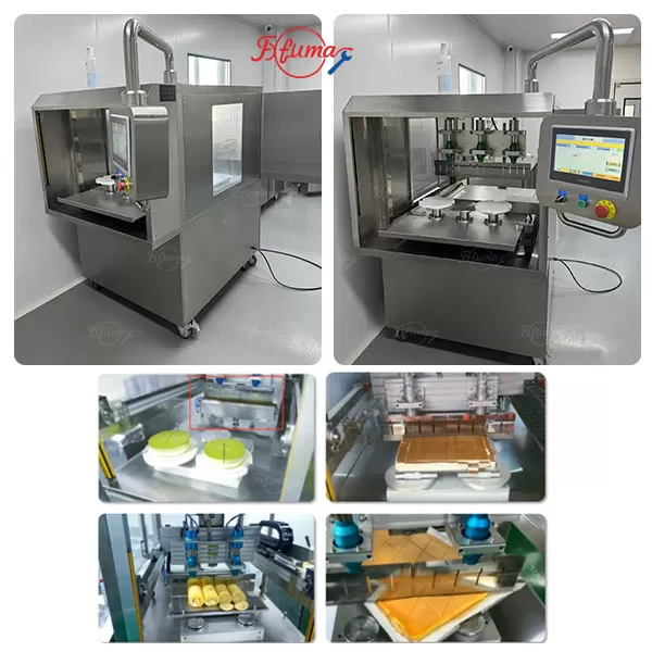 Ultrasonic Cutting Machine for Cake, Cheese, and Candy | Non-Stick Food Slicer