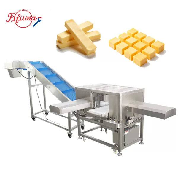 cheese cutting machine with conveyor