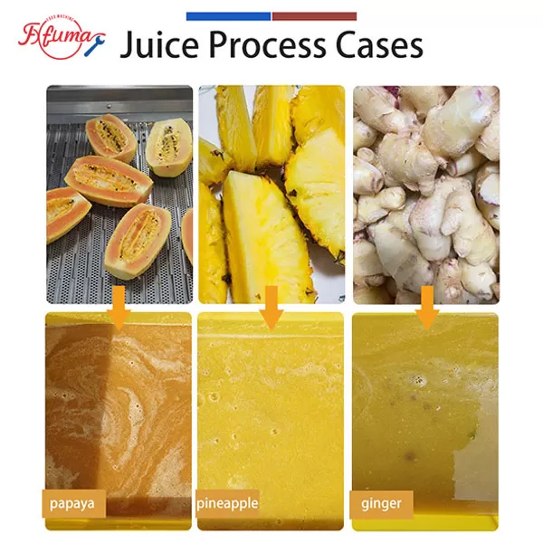 juice pre-processing line