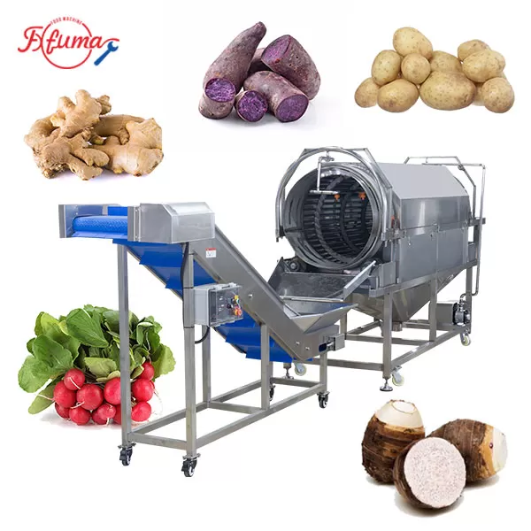 Rotating Drum Washer for Mud Removing