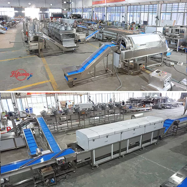 three-in-one taro processing line