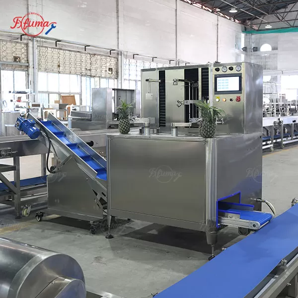 automatic pineapple peeling machine