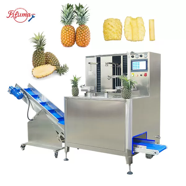 automatic pineapple peeling machine