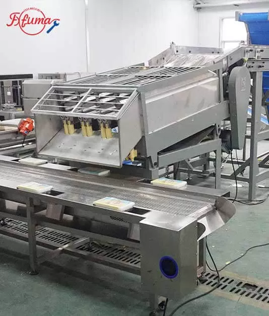 industrial corn dehusking machine