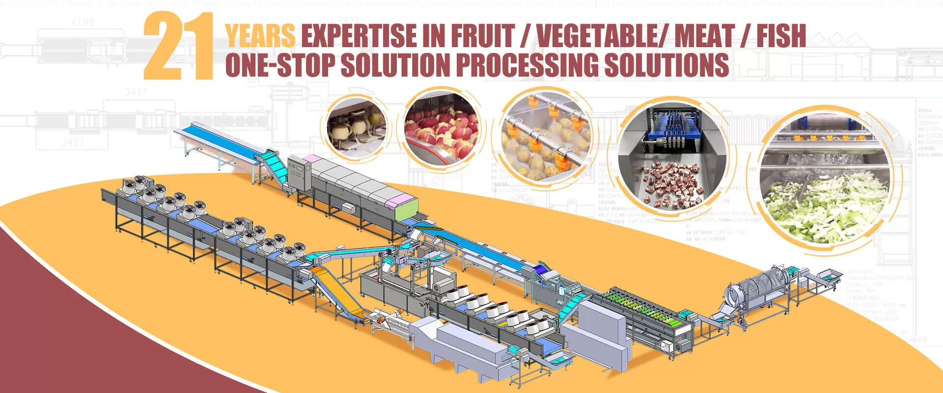 Vegetable Fruit Meat Fish Processing Manufacturer and Supplier - FXFM MACHINE