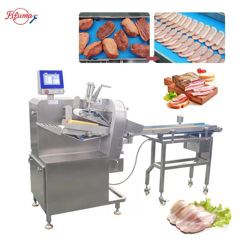 XQPJ-160 Industrial Continuous Meat Slicer Machine