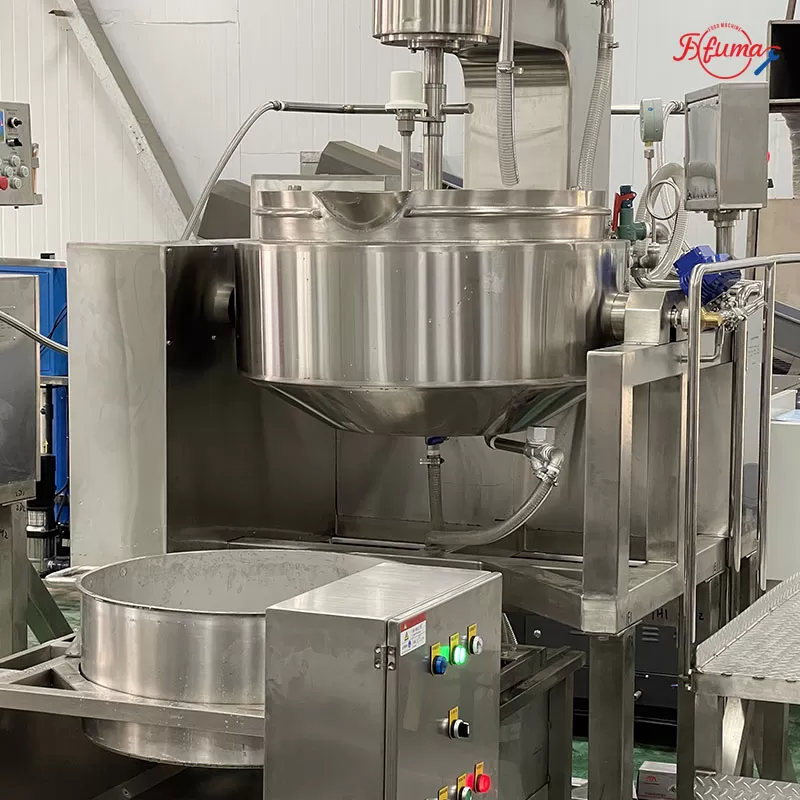 steam jacketed kettle