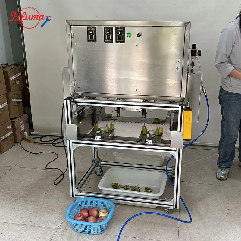 4 in 1 Apple Peeling Coring Slicing Chunks Cutting Machine
