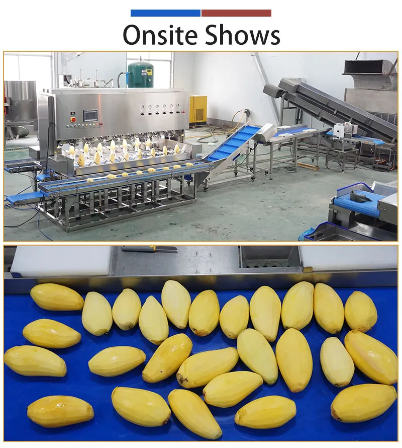 mango peeler machine industrial