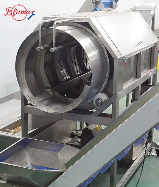 vegetable rotary drum washers