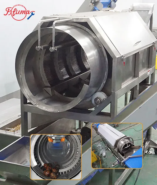 Why Use a Rotary Drum Washer for Muddy Potatoes & Ginger? Structure, Principle & Guide