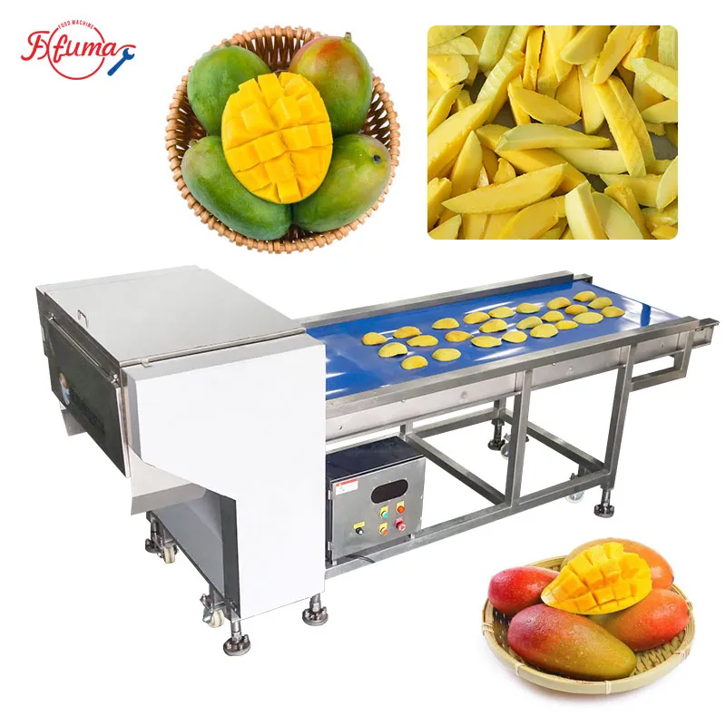 Industrial Mango Roller Slicer Machine Customizable Cutting Size