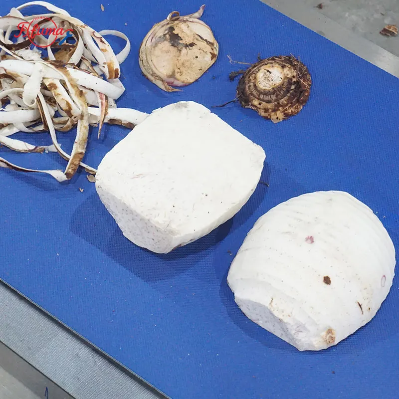 Taro Peeling, Head Tail Cutting, and Separating Machine