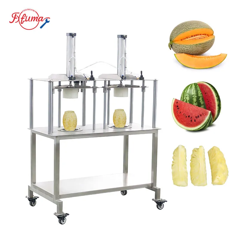 3-in-1 Pineapple Peeler Corer and Cutter Machine