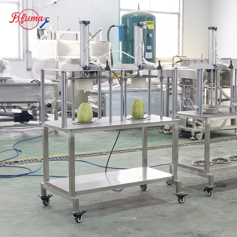 3-in-1 Pineapple Peeler Corer and Cutter Machine