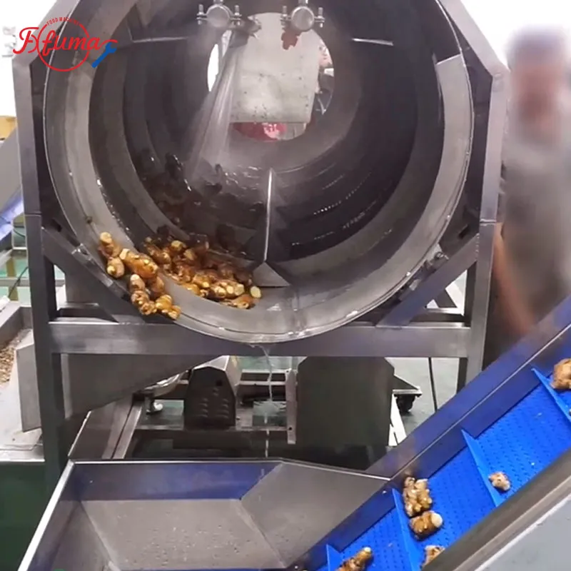 ginger rotary washing machine with drum