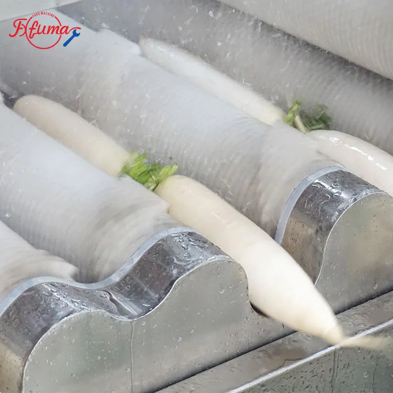 radish brush washing machine