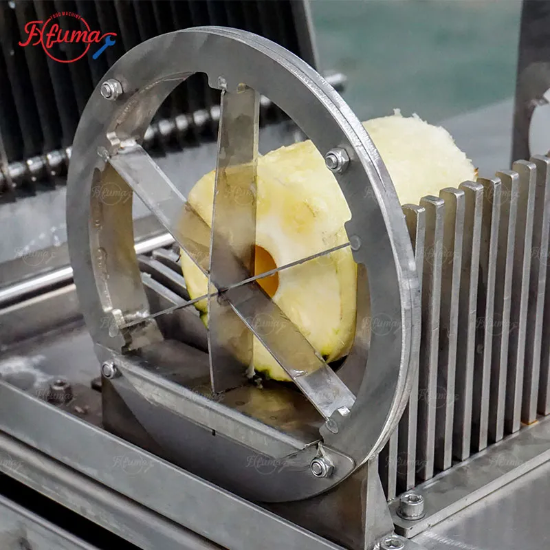 pineapple chunks cutter - fuma machine