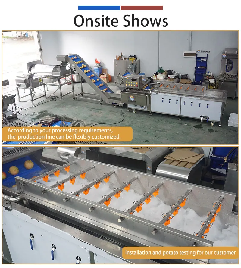 pomegranate processing line onsite shows bubble washing machine,deseeder machine,juice machine