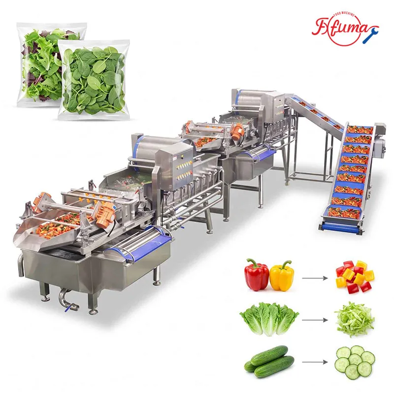 Ready-to-Cook Vegetable Processing Line - FUMA MACHINE