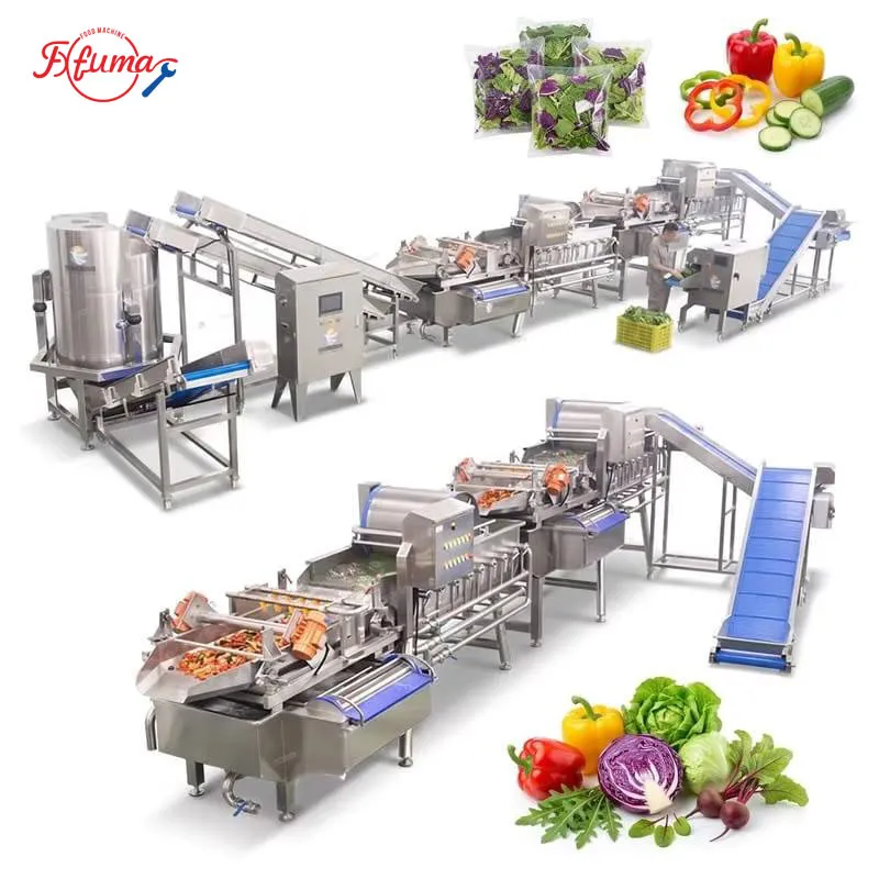 Ready-to-Cook Vegetable Processing Line 1-3 T/H Ready-to-Cook Vegetable Processing Line 1-3 T/H