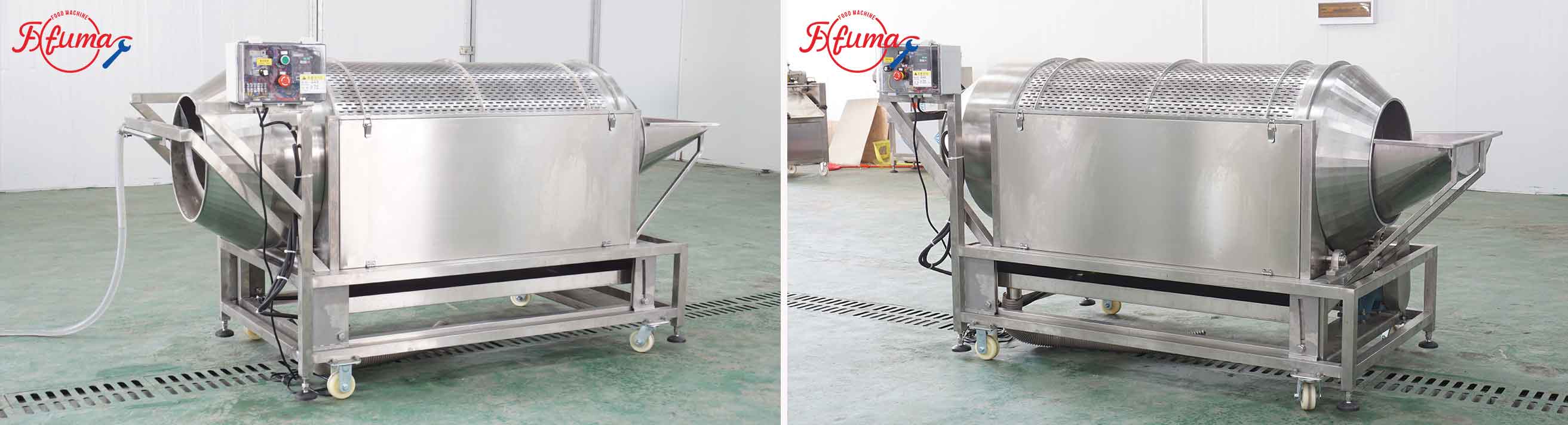 FXFM Rotary drum fish scaler machine