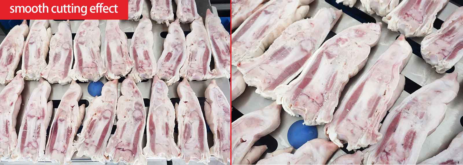 Pig trotters half-splitting machine Pork knuckle dividing machine