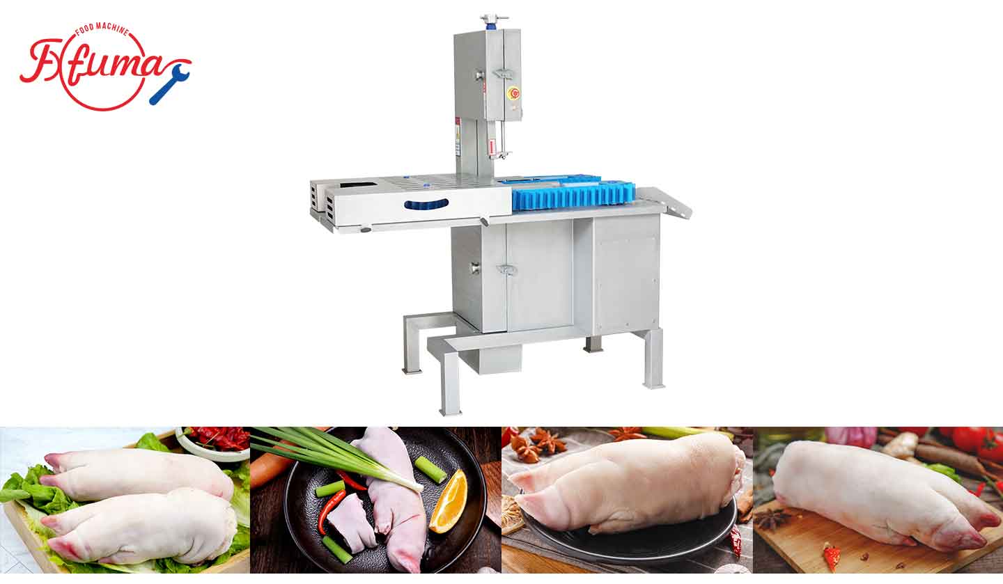 Pig trotters half-splitting machine Pork knuckle dividing machine